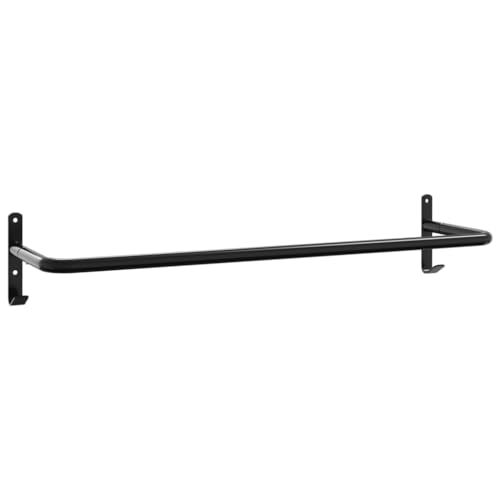 vidaXL Satteldeckenhalter, Sattelpolster Satteldecken Halter, Schabrackenhalter für Scheune Sattelkammer Stall, Pferdedeckenhalter, Schwarz Eisen von vidaXL