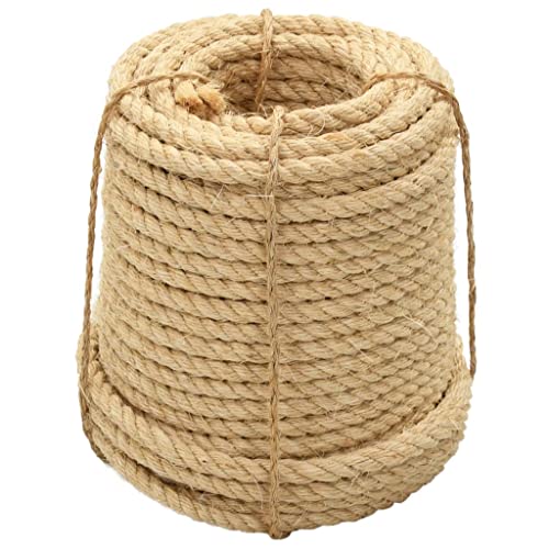 vidaXL Sisalseil 5 STK., Sisal Seil für Kratzbaum Kratzturm Kratzbrett, Kratzbaumseil für Katzen, Kratzseil Katzen Kratz Seil Katzenzubehör, 16 mm 100 m von vidaXL