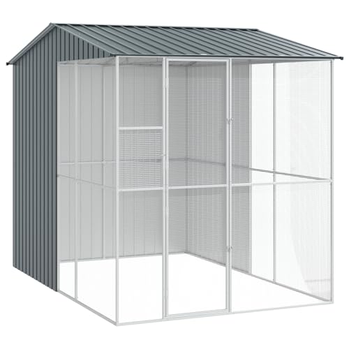 vidaXL große anthrazitfarbene Vogelkäfige Set aus 3 | Robuste Metallhaustierunterkünfte Moderne Außenunterbringung geräumige Designs für mehrere Vögel Käfig Garten schwerlastfähig vidaXL große anthrazitfarbene Vogelkäfige Set aus 3 | Robuste Metallhaustierunterkünfte Moderne Außenunterbringung geräumige Designs für mehrere Vögel Käfig Garten schwerlastfähig von vidaXL