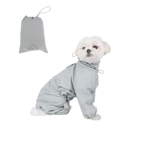 Vilichi Hunde-Regenmantel, wasserdicht, leicht, wetterbeständig, Größe XS Vilichi Hunde-Regenmantel, wasserdicht, leicht, wetterbeständig, Größe XS von vilichi