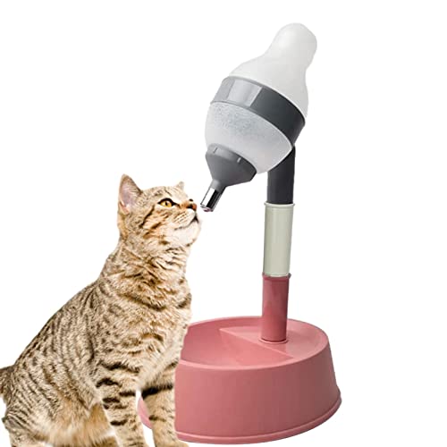 vincente Katze Hund Wasserfutternapf - Haustiere füttern automatisch Futterwassernäpfe,No-Drip Pet Stand Wasserspender Hangings Fountain Futternapf von vincente