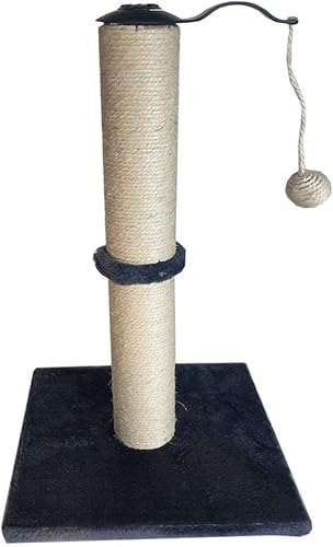 Abnehmbare Krallenplatte für Katzen, Schleifer, Sisal-Katzenbaum, Säule, Katzenspielzeug, Klettergerüst, Maus, Katzenkratzer, Haustierprodukte, Katzengreiferständer, Gelb (Farbe: Schwarz) (Farbe: Bl von vkeid