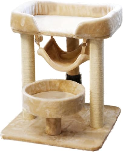 Katzen-Kletterbaum, großes Bett, Katzen-Klettergerüst, Katzentoilette, Katzenbaum, eine winterwarme, große Katzen-Sprungplattform, Säule, Katzenbaum-Vision Katzen-Kletterbaum, großes Bett, Katzen-Klettergerüst, Katzentoilette, Katzenbaum, eine winterwarme, große Katzen-Sprungplattform, Säule, Katzenbaum-Vision von vkeid