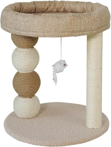 Katzen-Kletterbaum. Weicher und bequemer großer Katzen-Kletterrahmen, Katzentoilette, Katzenkratzbaum, integriertes Katzenspielzeug, Katzenbaum Vision Katzen-Kletterbaum. Weicher und bequemer großer Katzen-Kletterrahmen, Katzentoilette, Katzenkratzbaum, integriertes Katzenspielzeug, Katzenbaum Vision von vkeid