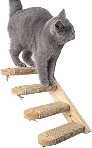 Katzenbaum für große Katzen, Seil, Sisal-Katzenleiter, rutschfestes Katzen-Klettergerüst, Katzenbaum-Leitern, Trittstufe, Sprungbrett für Katzen, Kratzbrett, Plattformmöbel für Haustiere, Katzensicht Katzenbaum für große Katzen, Seil, Sisal-Katzenleiter, rutschfestes Katzen-Klettergerüst, Katzenbaum-Leitern, Trittstufe, Sprungbrett für Katzen, Kratzbrett, Plattformmöbel für Haustiere, Katzensicht von vkeid