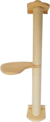 Katzenkletterbaum, Katzenklettergerüst, Spielzeug, Katzenkratzbaum, Katzenbaum, Wandmontage, 91,9 cm hoher Katzenbaum, Vision von vkeid