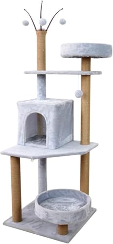 Katzenkletterbaum, Katzenklettergerüst, mehrschichtiges Katzenstreu, Katzenkratzbrett, Katzenspielzeug, Katzenspielzeug, Katzenzubehör, Katzenbaum, Vision Katzenkletterbaum, Katzenklettergerüst, mehrschichtiges Katzenstreu, Katzenkratzbrett, Katzenspielzeug, Katzenspielzeug, Katzenzubehör, Katzenbaum, Vision von vkeid