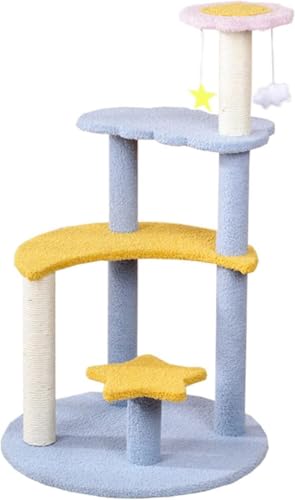 Katzenkletterbaum Blau Xingyue Katzenklettergerüst Sisal Katzenkratzbrett Katzenkratzbaum Katzennest Sprungplattform Katzenspielzeugzubehör Katzenbaum Vision Katzenkletterbaum Blau Xingyue Katzenklettergerüst Sisal Katzenkratzbrett Katzenkratzbaum Katzennest Sprungplattform Katzenspielzeugzubehör Katzenbaum Vision von vkeid