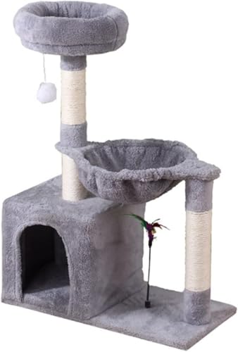 Katzenkletterbaum Graues Katzenklettergerüst Mehrschichtiges Katzenkratzbrett Katzenkratzbaum Katzennest Sprungplattformbaum EIN Katzenspielzeugzubehör Katzenbaum Vision Katzenkletterbaum Graues Katzenklettergerüst Mehrschichtiges Katzenkratzbrett Katzenkratzbaum Katzennest Sprungplattformbaum EIN Katzenspielzeugzubehör Katzenbaum Vision von vkeid