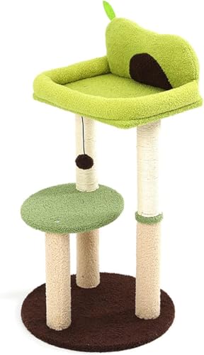 Kratzbaum, Katzenturm, 82,7 cm, für Hauskatzen mit Sisal-überzogenen Kratzbäumen, mehrstufiger Katzenturm, Aktivitätszentrum, Möbel für Kätzchen, Katzen und Haustiere Kratzbaum, Katzenturm, 82,7 cm, für Hauskatzen mit Sisal-überzogenen Kratzbäumen, mehrstufiger Katzenturm, Aktivitätszentrum, Möbel für Kätzchen, Katzen und Haustiere von vkeid
