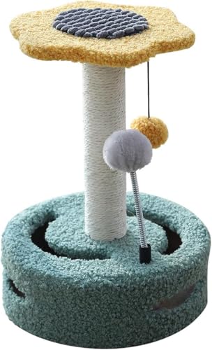 Kratzbaum, Katzenturm für Hauskatzen mit Kratzbaum, Katzenturmbaum zum Spielen und Ausruhen von Kätzchen Kratzbaum, Katzenturm für Hauskatzen mit Kratzbaum, Katzenturmbaum zum Spielen und Ausruhen von Kätzchen von vkeid
