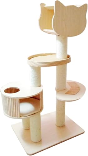 Kratzbaum, hoher Kratzbaum, Unterhaltungsspielplatzmöbel für Katzen Kratzbaum, hoher Kratzbaum, Unterhaltungsspielplatzmöbel für Katzen von vkeid