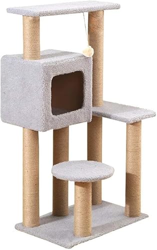 Kratzbaum Condo Großes mehrschichtiges Katzenklettergerüst Natürliches Sisalseil Cathead Katzenspielzeug Stabiles Katzenklettergerüst g Kratzbaum Condo Großes mehrschichtiges Katzenklettergerüst Natürliches Sisalseil Cathead Katzenspielzeug Stabiles Katzenklettergerüst g von vkeid
