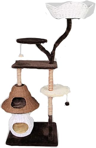 Kratzbaum Condo Mehrschichtiges Katzenklettergerüst Natürliches Sisalseil Cathead Katzenspielzeug Katzenspielplatz Haustierhaus g Kratzbaum Condo Mehrschichtiges Katzenklettergerüst Natürliches Sisalseil Cathead Katzenspielzeug Katzenspielplatz Haustierhaus g von vkeid