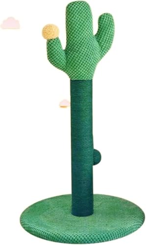 Kratzbaum für große Katzen, Blumenkaktus, Katzenklettergerüst, Katzennest, Katzenbaumhaus, Katzenspielzeug, Haustierprodukte, Mobile Regale für Katzen (Größe: ca. 41 x 30 x 66 cm). von vkeid
