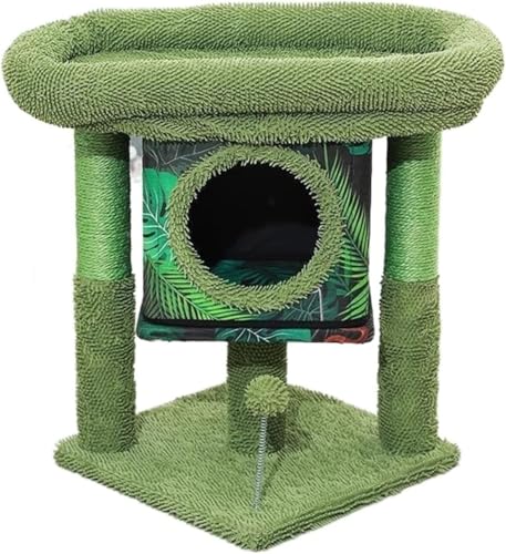 Kratzbaum für große Katzen, Kaktus, Sisal, Katzenkratzbaum, Seil, Kratzbaum für Junge Katzen und Erwachsene, Klettergerüst, geräumiger Spielzeugrahmen, Katzensicht Kratzbaum für große Katzen, Kaktus, Sisal, Katzenkratzbaum, Seil, Kratzbaum für Junge Katzen und Erwachsene, Klettergerüst, geräumiger Spielzeugrahmen, Katzensicht von vkeid