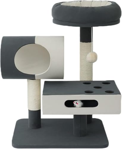 Kratzbaum für große Katzen, Katzenklettergerüst, Katzennest, Katzenbaum, Katzenspielzeug, Sisal-Katzenkratzbrett, kleine Kratzvilla-Säule, Katzenregal Cat Vision Kratzbaum für große Katzen, Katzenklettergerüst, Katzennest, Katzenbaum, Katzenspielzeug, Sisal-Katzenkratzbrett, kleine Kratzvilla-Säule, Katzenregal Cat Vision von vkeid