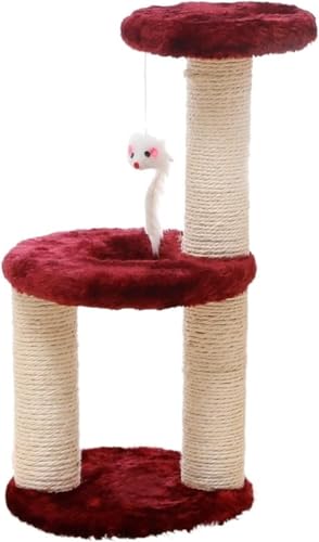 Kratzbaum für große Katzen, Katzenspielzeug, Kratzbaum, Sisalseil, Katzenkratzer, 3-lagig, Kratzbaum zum Schleifen von Kätzchen, Krallen, Katzenklettergerüst, Mobile Pfosten für Haustiere, Katze Kratzbaum für große Katzen, Katzenspielzeug, Kratzbaum, Sisalseil, Katzenkratzer, 3-lagig, Kratzbaum zum Schleifen von Kätzchen, Krallen, Katzenklettergerüst, Mobile Pfosten für Haustiere, Katze von vkeid