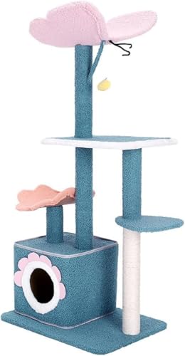 Kratzbaum für große Katzen, Kratzbaum für Orotund-Katzen, Katzenklettergerüst, Katzenturm für Hauskatzen, Katzenstreu-Katzenbaum mit niedriger Blume, eine Klettersäule, Katzensicht Kratzbaum für große Katzen, Kratzbaum für Orotund-Katzen, Katzenklettergerüst, Katzenturm für Hauskatzen, Katzenstreu-Katzenbaum mit niedriger Blume, eine Klettersäule, Katzensicht von vkeid
