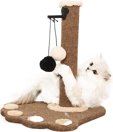 Kratzbaum für große Katzen, Sisal-Kratzbaum, Kratzbaum, Krallenzeiger, tragbar, fällt Nicht herunter, Katzen-Kletterregal, lustiges Katzenspielzeug, Katzen-Klettergerüst, Katze (Größe: Option 1). Kratzbaum für große Katzen, Sisal-Kratzbaum, Kratzbaum, Krallenzeiger, tragbar, fällt Nicht herunter, Katzen-Kletterregal, lustiges Katzenspielzeug, Katzen-Klettergerüst, Katze (Größe: Option 1). von vkeid