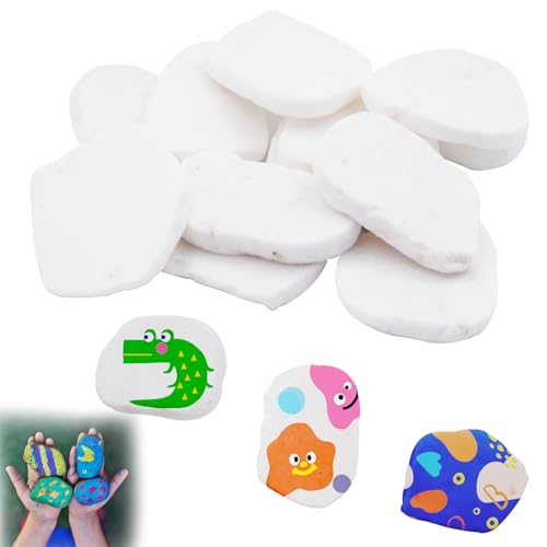 12 Stücke Steine zum Bemalen, 5-8 cm Weiß Flache gemalter Kieselsteine, Kunsthandwerk, Glatte Kieselsteine, Strand Kiesel, Kies Dekosteine Naturstein DIY Aquarium Steine für Bunte Malerei Dekoration 12 Stücke Steine zum Bemalen, 5-8 cm Weiß Flache gemalter Kieselsteine, Kunsthandwerk, Glatte Kieselsteine, Strand Kiesel, Kies Dekosteine Naturstein DIY Aquarium Steine für Bunte Malerei Dekoration von vnfsmy