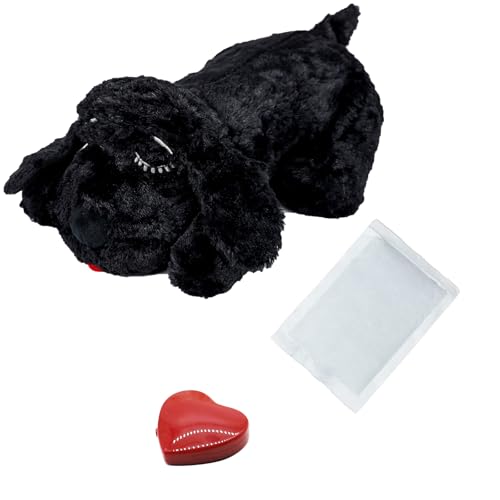 vocheer Welpen-Herzschlag-Spielzeug, Hunde-Angstlinderung, Beruhigungshilfe, Welpenherzschlag, Stofftier, Verhaltenstraining, Schlafhilfe, Komfort-Schnuller, Plüschtier für Welpen, Hunde, Katzen vocheer Welpen-Herzschlag-Spielzeug, Hunde-Angstlinderung, Beruhigungshilfe, Welpenherzschlag, Stofftier, Verhaltenstraining, Schlafhilfe, Komfort-Schnuller, Plüschtier für Welpen, Hunde, Katzen von vocheer