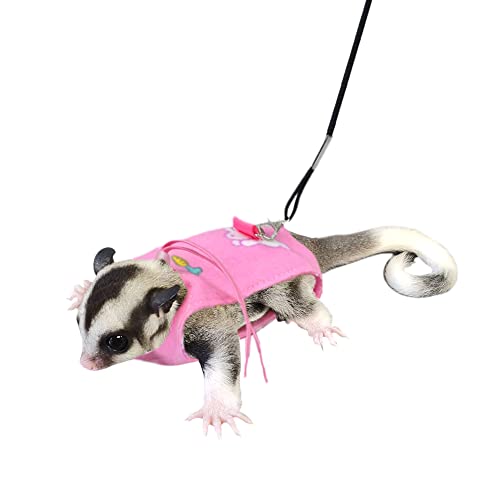 Sugar Glider Harness and Leash Set Adjustable Comfort Harness for Sugar Glider Small Animal Training Walking Vest Leash Sugar Glider Harness and Leash Set Adjustable Comfort Harness for Sugar Glider Small Animal Training Walking Vest Leash von vomvomp