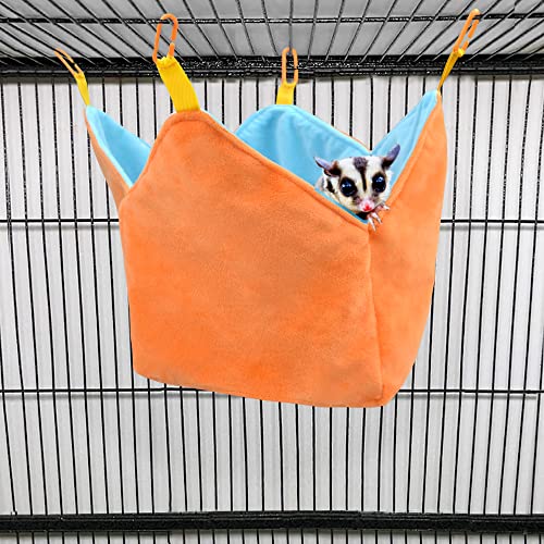 Sugar Glider Open Environment Pouch Bonding Bag for Crabby Gliders and Other Small Animals Great for Bonding and Sleeping von vomvomp
