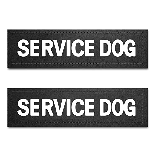 voopet Hundewesten-Patches für Hundegeschirr, abnehmbare Patches – Service-Hund, emotionale Unterstützung, in der Training, Therapie Hund, nicht Haustiere (2 Stück) von voopet