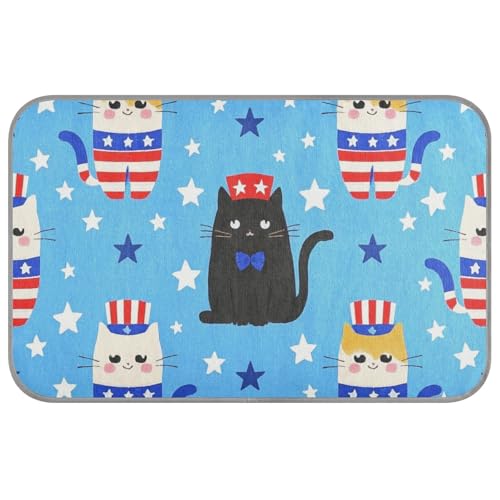 4. Juli Unabhängigkeitstag weißes Katzen-Sommer-Katzenbett, selbstkühlend, 96,5 x 58,4 cm, Haustierbetten für Hamsterreisen, einzigartige Camas Frias Para Perros M 4. Juli Unabhängigkeitstag weißes Katzen-Sommer-Katzenbett, selbstkühlend, 96,5 x 58,4 cm, Haustierbetten für Hamsterreisen, einzigartige Camas Frias Para Perros M von voucong