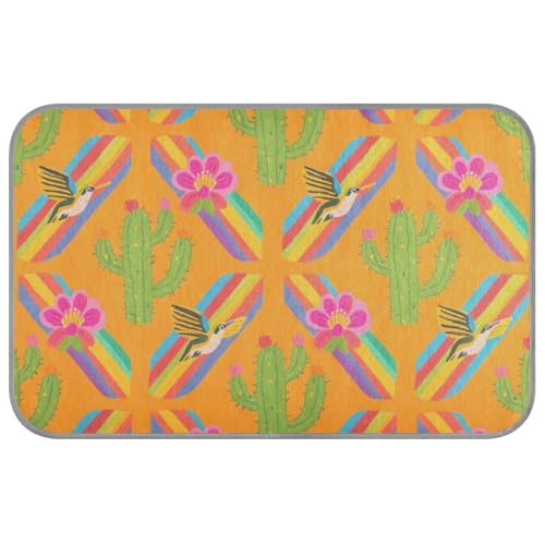 Boho Cactus Orangte Summer Hundebett, waschbar, selbstkühlend, 96,5 x 58,4 cm, Kühlprodukte für Schweine-Innenbereich, Esterilla, Refrescante Para Perros M Boho Cactus Orangte Summer Hundebett, waschbar, selbstkühlend, 96,5 x 58,4 cm, Kühlprodukte für Schweine-Innenbereich, Esterilla, Refrescante Para Perros M von voucong