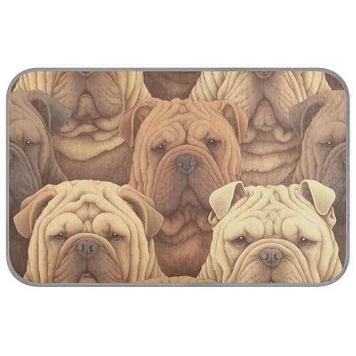 Cartoon Dogs Summer hält Hunde im Sommer kühl, selbstkühlend, 96,5 x 58,4 cm, Bett für draußen, zum Schlafen von Hunden, rutschfestes Band, Frio Para Perros, Größe M Cartoon Dogs Summer hält Hunde im Sommer kühl, selbstkühlend, 96,5 x 58,4 cm, Bett für draußen, zum Schlafen von Hunden, rutschfestes Band, Frio Para Perros, Größe M von voucong