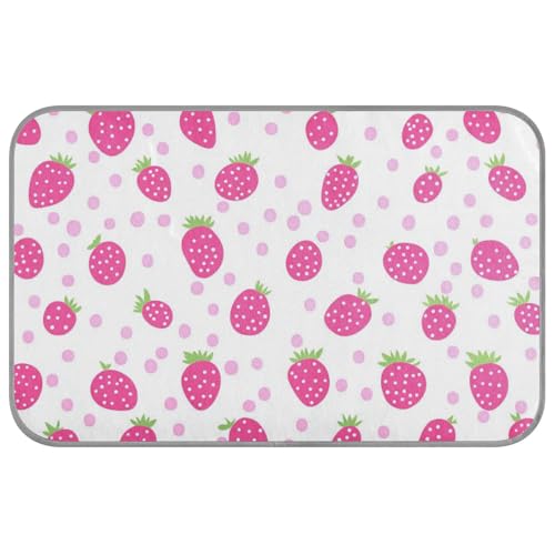 Childish Peach Strawberry Polka Dot Summer Pet Cooling Mat for Cats Self Cooling 96.5 cm x 58.4 cm cooling pads or mats for bunny indoors essentials cama fria para perro M Childish Peach Strawberry Polka Dot Summer Pet Cooling Mat for Cats Self Cooling 96.5 cm x 58.4 cm cooling pads or mats for bunny indoors essentials cama fria para perro M von voucong