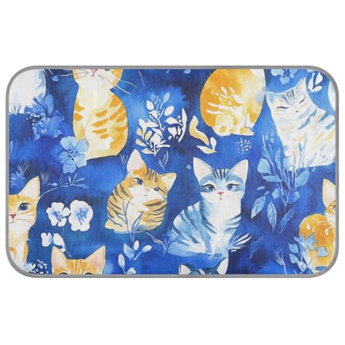Funny Cats Safari-Sommer-Katzenbetten für draußen, selbstkühlend, 96,5 x 58,4 cm, Kühlmatte, Gel für Chihuahua, Schlafen, bequem, Cama Fria Para Perro M Funny Cats Safari-Sommer-Katzenbetten für draußen, selbstkühlend, 96,5 x 58,4 cm, Kühlmatte, Gel für Chihuahua, Schlafen, bequem, Cama Fria Para Perro M von voucong