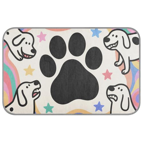 Hunde-Klauenpfoten-Sommerbetten für Indoor-Katzen, selbstkühlend, 96,5 x 58,4 cm, kühlende Haustierunterlage für Hamster, bequem, Größe M Hunde-Klauenpfoten-Sommerbetten für Indoor-Katzen, selbstkühlend, 96,5 x 58,4 cm, kühlende Haustierunterlage für Hamster, bequem, Größe M von voucong