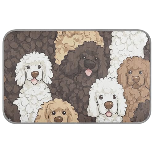 Hundedecke für große Hunde, Pudel, lebendige Farben, selbstkühlend, 96,5 x 58,4 cm, Kühldecke für Kätzchen, Reisen, langlebig, Größe M Hundedecke für große Hunde, Pudel, lebendige Farben, selbstkühlend, 96,5 x 58,4 cm, Kühldecke für Kätzchen, Reisen, langlebig, Größe M von voucong