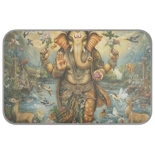 Hundematte im Retro-Stil, ethnischer Tribal-Elefant, Sommer, selbstkühlend, 96,5 x 58,4 cm, Haustier-Kühlmatte für Haustiere, Innenbereich, abnehmbar, Manta, Fria, Para, Perros, M Hundematte im Retro-Stil, ethnischer Tribal-Elefant, Sommer, selbstkühlend, 96,5 x 58,4 cm, Haustier-Kühlmatte für Haustiere, Innenbereich, abnehmbar, Manta, Fria, Para, Perros, M von voucong