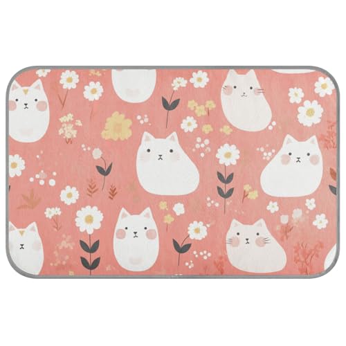 Katzenbetten für drinnen und draußen, selbstkühlend, 96,5 x 58,4 cm, Pfirsichfarben, für Tiere, Reisen, waschbar, Camas Frias Para Perros M Katzenbetten für drinnen und draußen, selbstkühlend, 96,5 x 58,4 cm, Pfirsichfarben, für Tiere, Reisen, waschbar, Camas Frias Para Perros M von voucong