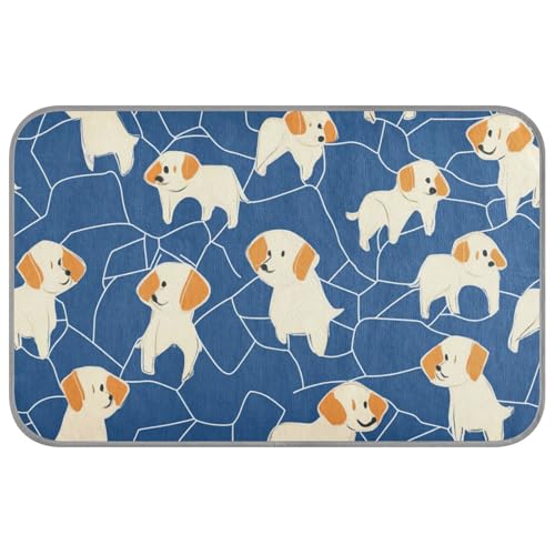 Kühldecke für Hunde, Motiv: niedliche Hunde, Motiv: niedliche Hunde, für große Hunde, selbstkühlend, 96,5 x 58,4 cm, Kühlkissen für Hamster, draußen, sicher, Camas Frias Para Perros M Kühldecke für Hunde, Motiv: niedliche Hunde, Motiv: niedliche Hunde, für große Hunde, selbstkühlend, 96,5 x 58,4 cm, Kühlkissen für Hamster, draußen, sicher, Camas Frias Para Perros M von voucong