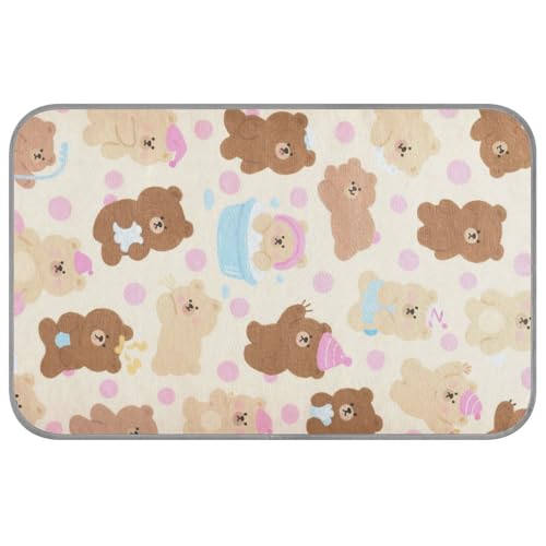 Kühlende Gelmatte für Hunde, Cartoon-Teddybär, selbstkühlend, 96,5 x 58,4 cm, für Hunde, Schlafzubehör, Mantas Frías Para Perros M Kühlende Gelmatte für Hunde, Cartoon-Teddybär, selbstkühlend, 96,5 x 58,4 cm, für Hunde, Schlafzubehör, Mantas Frías Para Perros M von voucong