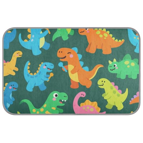 Kühlkissen für Hunde, Motiv: niedliche und bunte Dinosaurier, selbstkühlend, 96,5 x 58,4 cm, Haustierbetten für Haustiere im Freien, sicher, Manta, Fria, Para, Perros, M Kühlkissen für Hunde, Motiv: niedliche und bunte Dinosaurier, selbstkühlend, 96,5 x 58,4 cm, Haustierbetten für Haustiere im Freien, sicher, Manta, Fria, Para, Perros, M von voucong