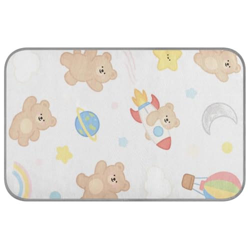 Kühlkissen für Hunde, Motiv: süßer Braunbär, selbstkühlend, 96,5 x 58,4 cm, für Hunde im Freien, bequeme Mantas Frías Para Perros M Kühlkissen für Hunde, Motiv: süßer Braunbär, selbstkühlend, 96,5 x 58,4 cm, für Hunde im Freien, bequeme Mantas Frías Para Perros M von voucong
