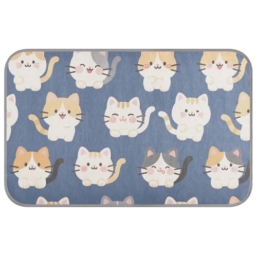 Kühlmatte für Katzen, niedlich, weiße Katze, selbstkühlend, 96,5 x 58,4 cm, Kühlbett für Kaninchen, draußen, nicht elektrisch, Klebeband Frio Para Perros M Kühlmatte für Katzen, niedlich, weiße Katze, selbstkühlend, 96,5 x 58,4 cm, Kühlbett für Kaninchen, draußen, nicht elektrisch, Klebeband Frio Para Perros M von voucong