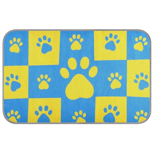 Kühlmatte für den Außenbereich, Motiv: Pfotenabdrücke, selbstkühlend, 96,5 x 58,4 cm, Betten für draußen, für Kätzchen, Schlafzubehör, Tapete Frio Para, Perros, M Kühlmatte für den Außenbereich, Motiv: Pfotenabdrücke, selbstkühlend, 96,5 x 58,4 cm, Betten für draußen, für Kätzchen, Schlafzubehör, Tapete Frio Para, Perros, M von voucong