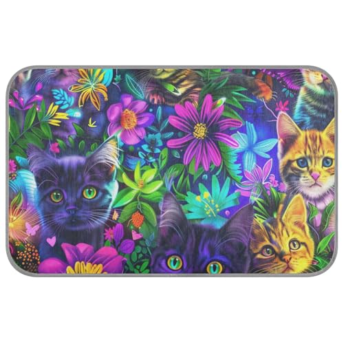 Kühlmatte für den Außenbereich, selbstkühlend, Neon-Stil, schwarz, 96,5 x 58,4 cm, Haustier-Kühlkissen für Tiere, Innenräume, Esterilla Refrescante Para Perros M Kühlmatte für den Außenbereich, selbstkühlend, Neon-Stil, schwarz, 96,5 x 58,4 cm, Haustier-Kühlkissen für Tiere, Innenräume, Esterilla Refrescante Para Perros M von voucong