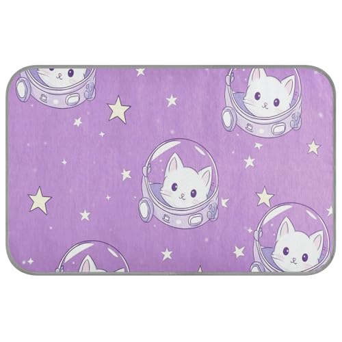 Kühlmatten mit niedlicher weißer Katze, Astronaut, Sommer-Hund, selbstkühlend, 96,5 x 58,4 cm, Kühlmatten für Haustiere, gemütlich, schlafen, nicht elektrisch, Tapete, Refrescante para mascotas M Kühlmatten mit niedlicher weißer Katze, Astronaut, Sommer-Hund, selbstkühlend, 96,5 x 58,4 cm, Kühlmatten für Haustiere, gemütlich, schlafen, nicht elektrisch, Tapete, Refrescante para mascotas M von voucong
