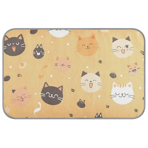 Niedliches Cartoon-Katzen-Kühlkissen für Hunde, selbstkühlend, 96,5 x 58,4 cm, Bett für draußen, für Schweine, Outdoor, nicht elektrisch, Esterilla, Refrescante Para Perros M Niedliches Cartoon-Katzen-Kühlkissen für Hunde, selbstkühlend, 96,5 x 58,4 cm, Bett für draußen, für Schweine, Outdoor, nicht elektrisch, Esterilla, Refrescante Para Perros M von voucong