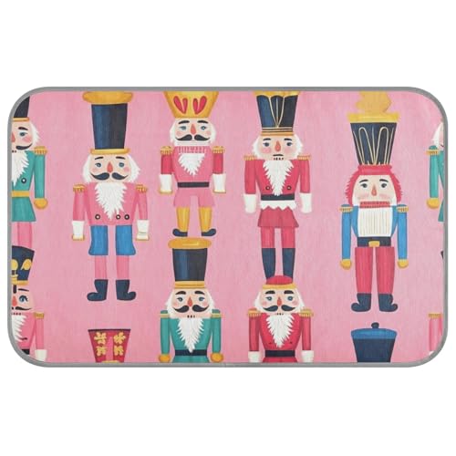 Nussknacker-Kühlmatte für Katzen, selbstkühlend, 96,5 x 58,4 cm, kühlend für Welpen, gemütliches Schlafen, einzigartige Manta, Fria, Para, Perros, M von voucong