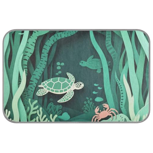 Paper Cut Sea Turtle Green Summer Pad for Cats Self Cooling 96.5 cm x 58.4 cm cooling pads for rabbit outdoors waterproof cama fria para perro M Paper Cut Sea Turtle Green Summer Pad for Cats Self Cooling 96.5 cm x 58.4 cm cooling pads for rabbit outdoors waterproof cama fria para perro M von voucong