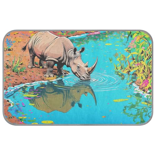 Rhino Dopamine Color Sommer-Pads für Hunde, selbstkühlend, 96,5 x 58,4 cm, Betten für draußen, für Hühner, Indoor-Essentials, Camas Frias Para Perros M Rhino Dopamine Color Sommer-Pads für Hunde, selbstkühlend, 96,5 x 58,4 cm, Betten für draußen, für Hühner, Indoor-Essentials, Camas Frias Para Perros M von voucong
